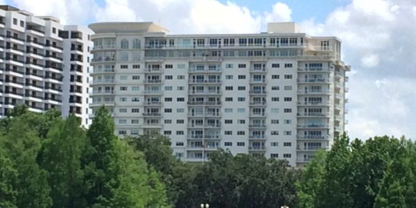 The Sanctuary from Lake Eola